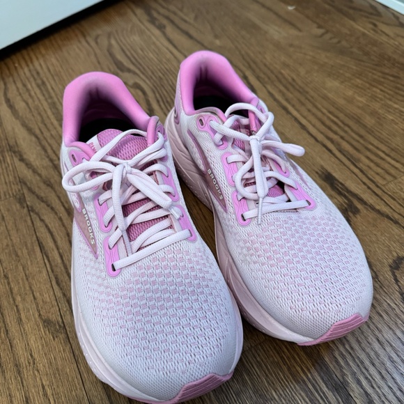 Brooks Women’s Glycerin 21 Neutral Running Shoe - Pink Lady/Fuchsia Pink - W10 - Picture 6 of 9